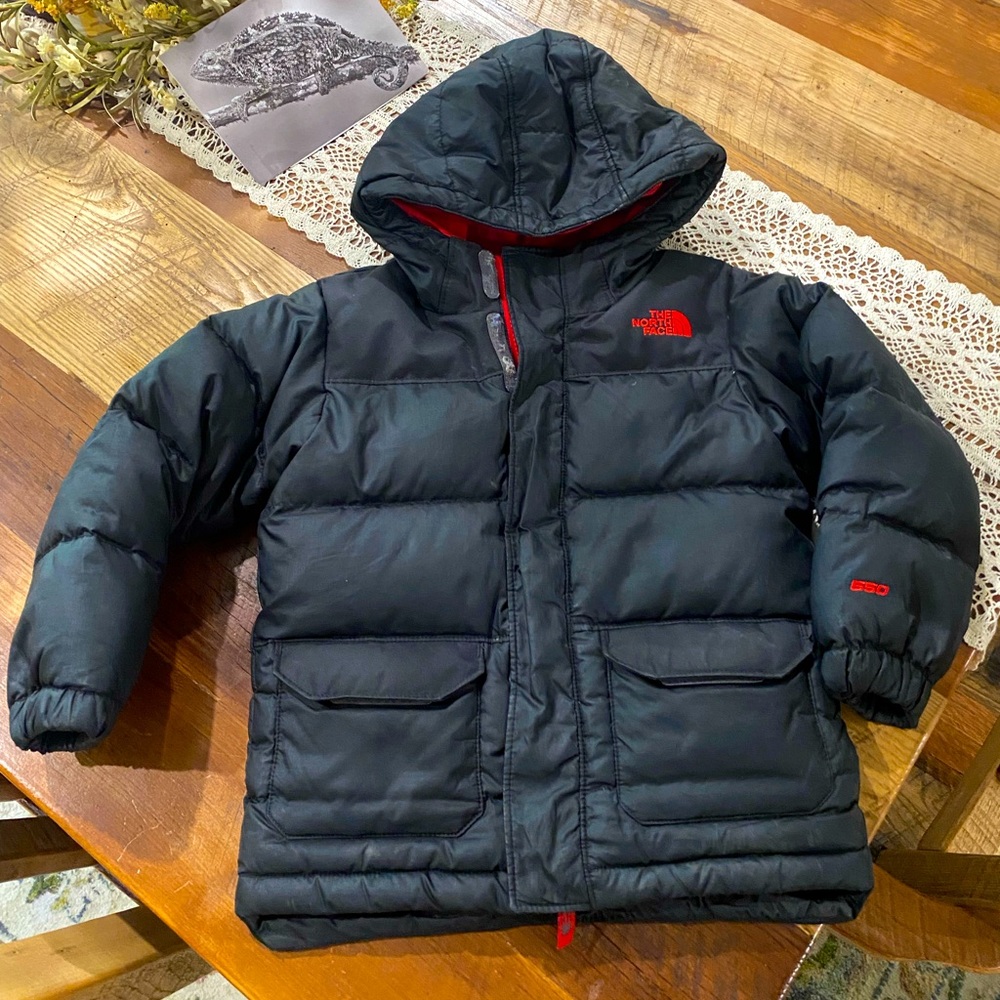 Boys North Face winter coat.  Size 4.  Great condition.